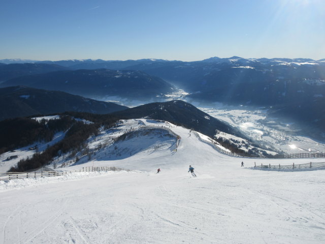 Melanie und Frank auf der Panoramaabfahrt