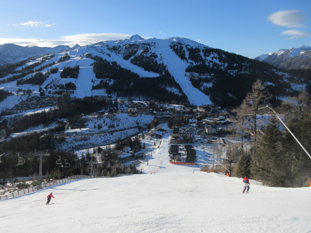 Melanie auf der Direttissima