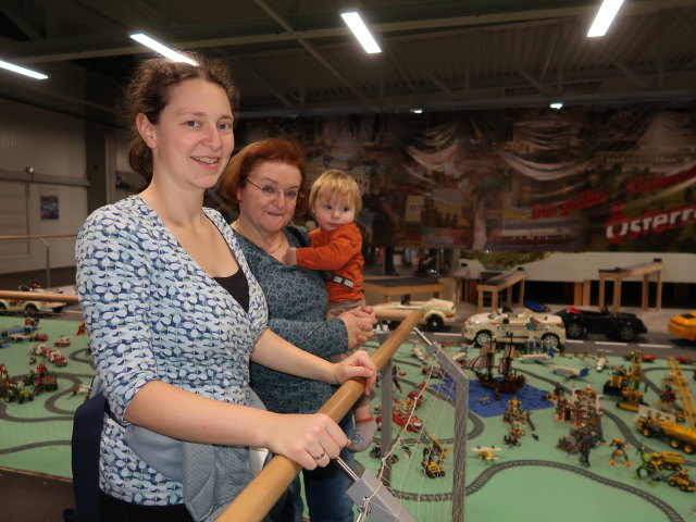 Sabine, Brigitte und Nils in der Lego-Welt
