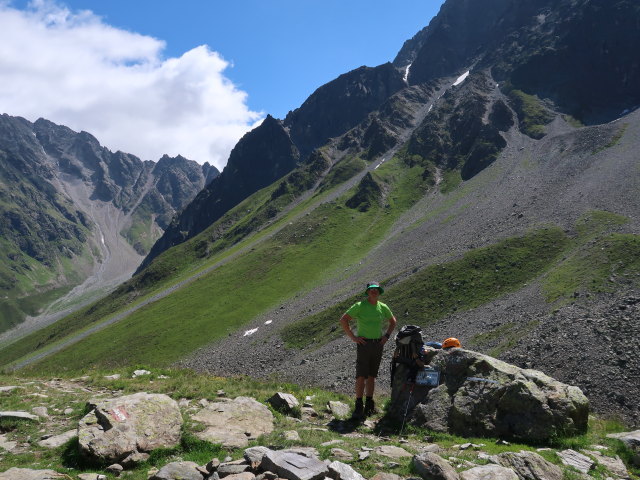Aaron zwischen Sch&ouml;nb&ouml;dele und Madatschkopf (28. Juni)