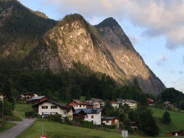 Fallbachwand von Dalaas aus