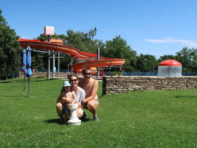 Nils, Sabine und ich