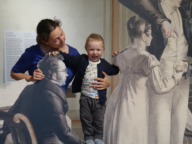 Sabine und Nils im Schubert-Museum
