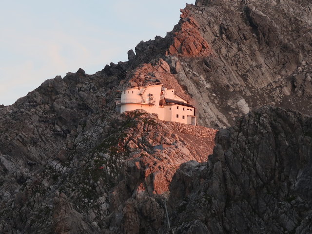 Mittelstation der Vallugabahn, 2.645 m (20. Juli)