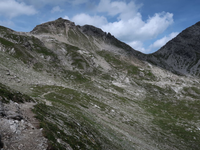 zwischen Krabachjoch und Rauekopfscharte (20. Juli)
