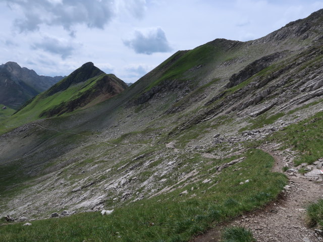 zwischen Krabachjoch und Rauekopfscharte (20. Juli)