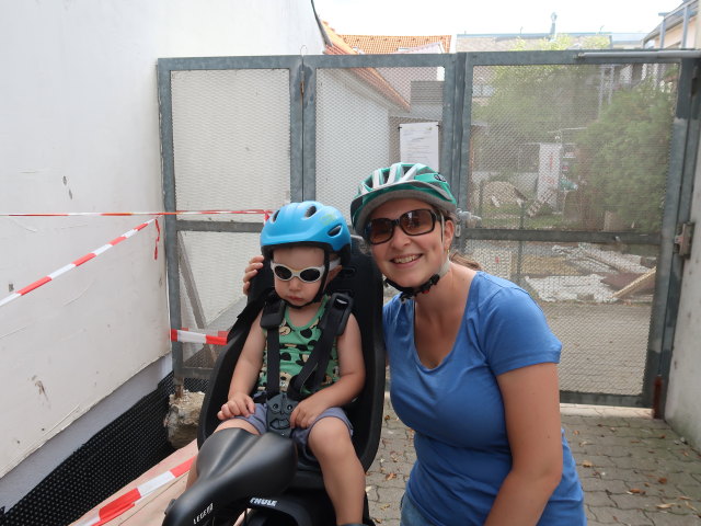 Nils und Sabine am S&uuml;&szlig;enbrunner Platz 12