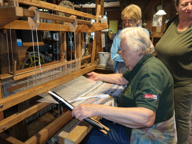 Lebendiges Handwerk: Weberei