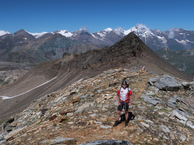 Ronald am Klagenfurter Jubil&auml;umsweg zwischen Hinterem Modereck und Herbertturm (8. Aug.)