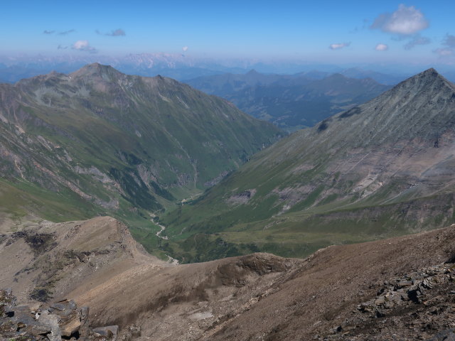 Seidlwinkltal vom Krumlkeeskopf aus (8. Aug.)