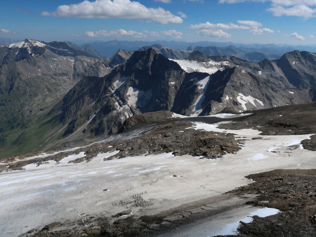 Hocharnkees vom Hocharn aus (8. Aug.)