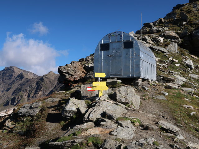 Dr.-Rudolf-Wei&szlig;gerber-Biwak, 2.714 m (10. Aug.)