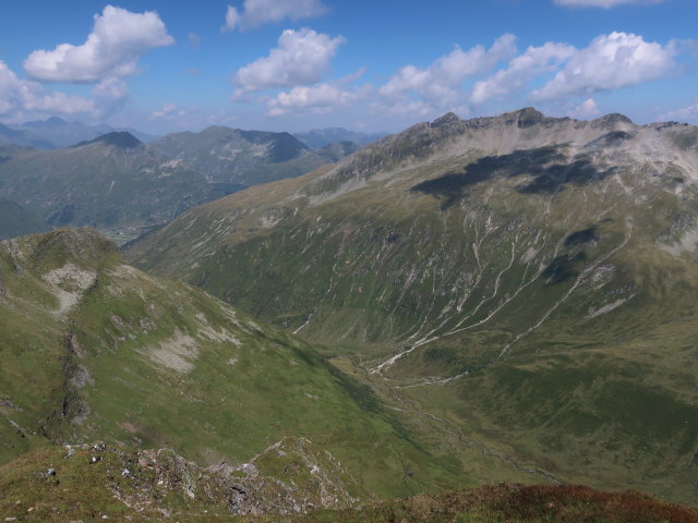 vom Greilkopf Richtung Norden (10. Aug.)