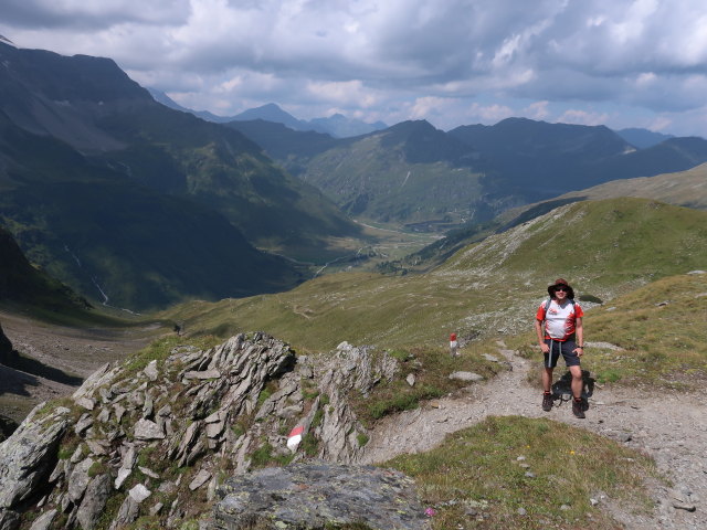 Ronald zwischen Niederem Tauern und Eselkar (10. Aug.)