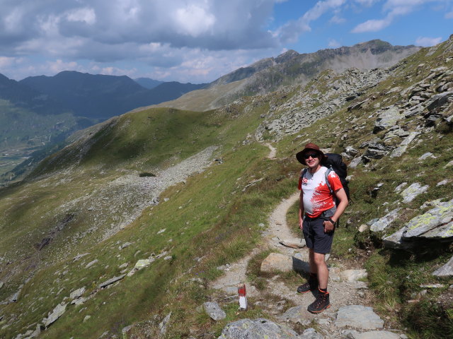 Ronald zwischen Niederem Tauern und Eselkar (10. Aug.)