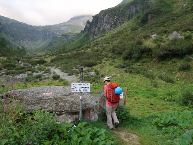 Melanie zwischen Felbertauernstra&szlig;e und Finsterkar