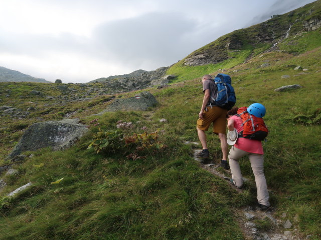 Frank und Melanie zwischen Felbertauernstra&szlig;e und Finsterkar