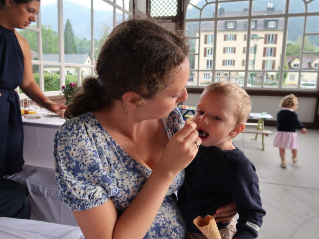 Sabine und Nils im Musikpavillon Payerbach
