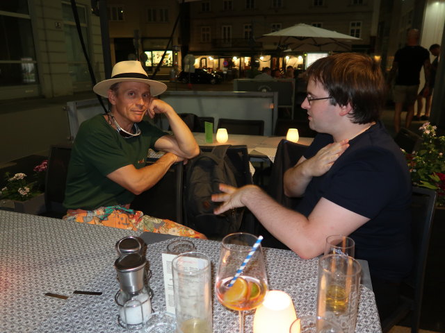 Paulus und Erich im Jonathan & Sieglinde