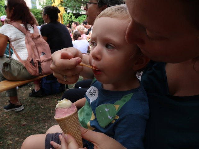 Nils und Sabine im Hilfswerk Wien