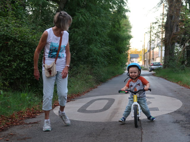 Mama und Nils am Spindlerweg