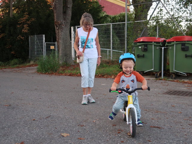 Mama und Nils Auf der Haide