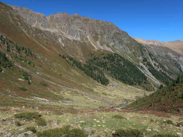 zwischen Hinterer Leierstalalm  und Ebnach (20. Sep.)