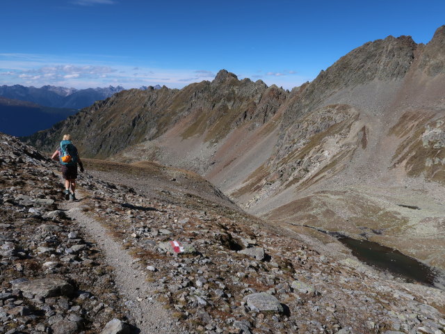 Evelyn zwischen Kugleter See und Gro&szlig;see (21. Sep.)