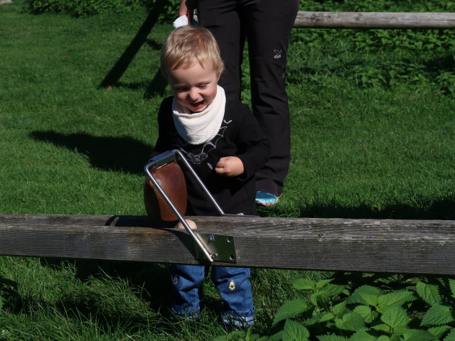 Nils im Tierpark Buchenberg