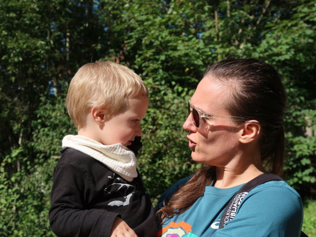 Nils und Ursa im Tierpark Buchenberg