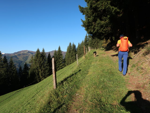 Georg zwischen Vorderstadluck und Reschenbergalm