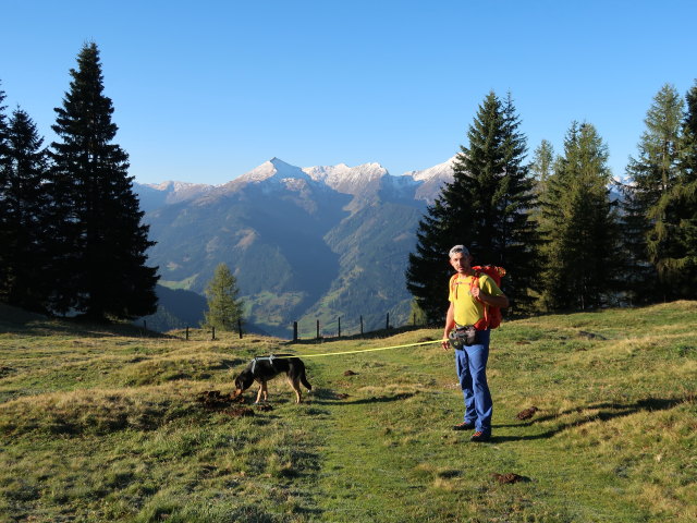 Georg auf der Reschenbergalm, 1.744 m