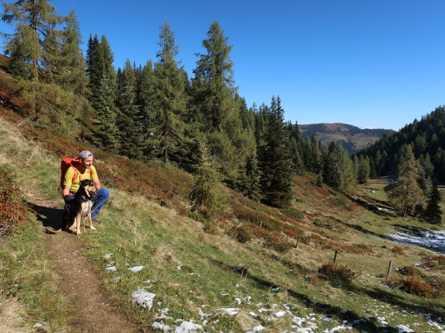 Georg zwischen Saukaralm und Karalm