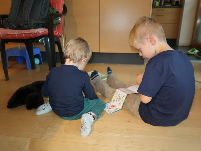 Nils und Felix in G&auml;nserndorf