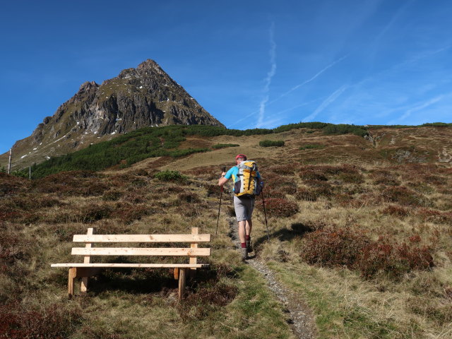 Aaron zwischen Stangenjoch und Sch&ouml;ntaljoch (11. Okt.)