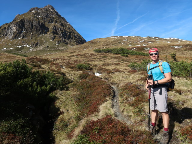 Aaron zwischen Stangenjoch und Sch&ouml;ntaljoch (11. Okt.)
