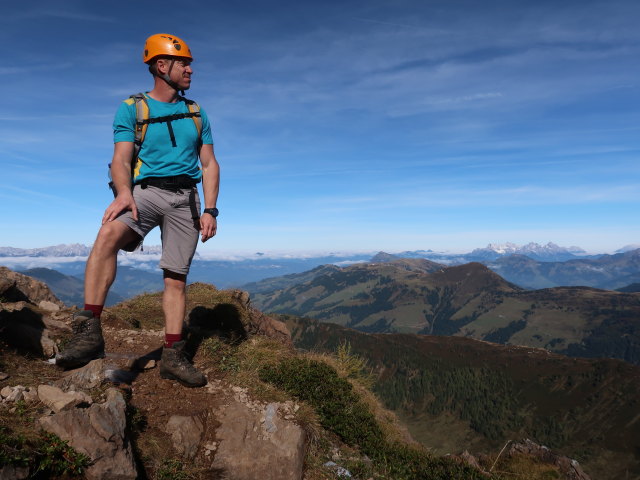 Aaron zwischen Sch&ouml;ntaljoch und Gro&szlig;em Rettenstein (11. Okt.)
