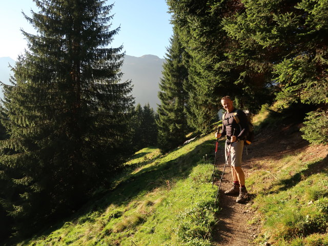 Aaron zwischen Sch&ouml;ntalalm und Sonnwendalm (11. Okt.)