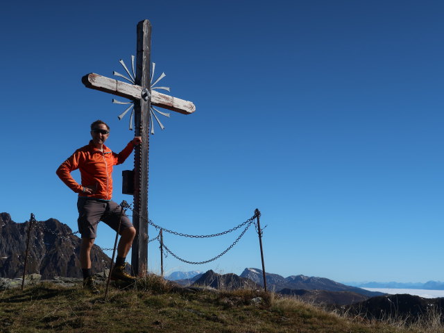 Ich am Westerachkopf, 2.096 m (12. Okt.)