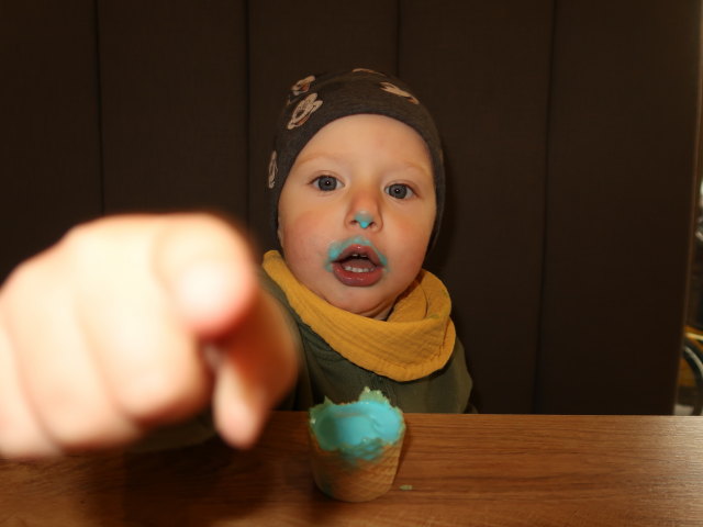 Nils im Eissalon Dolce Vita