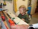 Nils im Haus meiner Eltern
