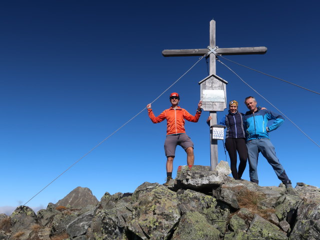 Ich, Anna und ? auf der Kreuzh&ouml;he, 2.566 m