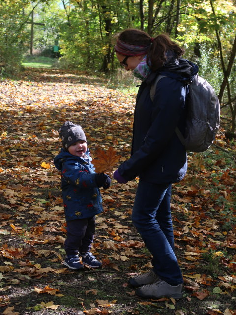 Nils und Sabine am Oberleiser Berg