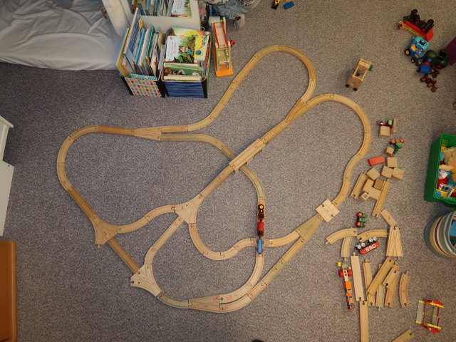 in unserer Wohnung (10. Okt.)