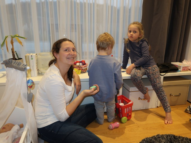 Sabine, Nils und Valentina