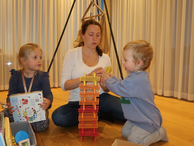 Valentina, Sabine und Nils