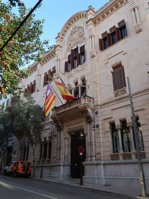 Parlament de les Illes Balears in Palma (12. Nov.)