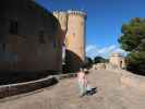Sabine und Nils im Castell de Bellver in Palma (15. Nov.)