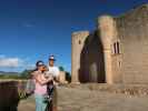 Sabine, Nils und ich im Castell de Bellver in Palma (15. Nov.)