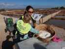 Nils und Sabine in den Salinas d'Es Trenc (19. Nov.)